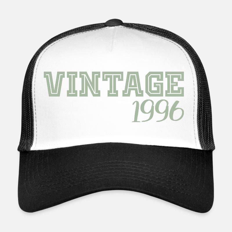 30 Jahre 1996 Vintage-Retro-Geburtstagsgeschenk Trucker Cap