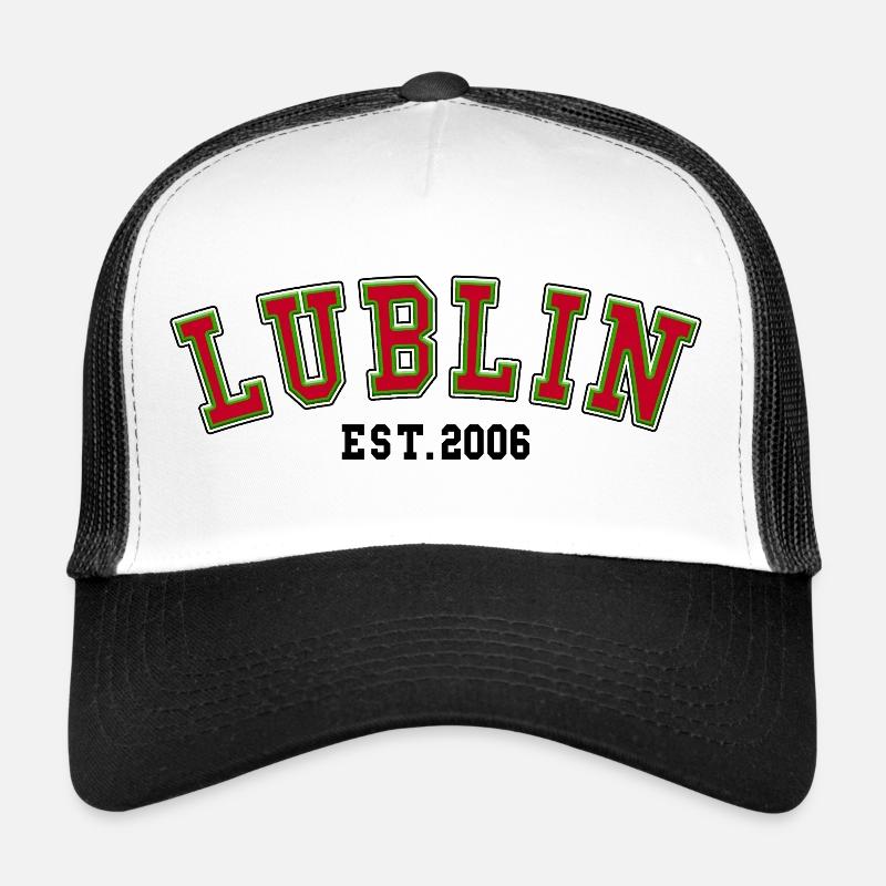 Lublin Est. 2006 - Trucker Cap - white/black
