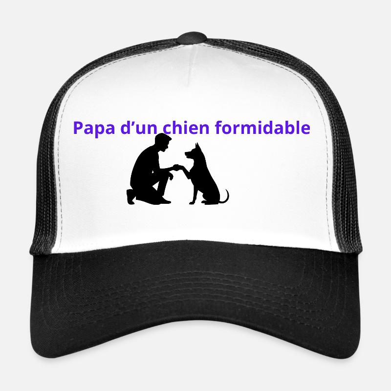 Papa_dun_chien_formidable Casquette trucker