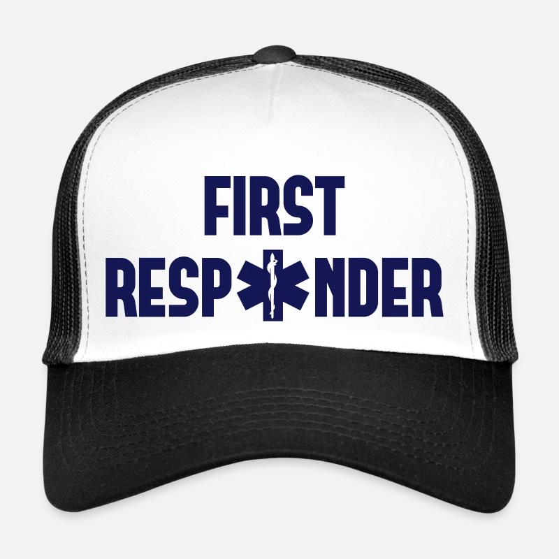 first responder Trucker Cap
