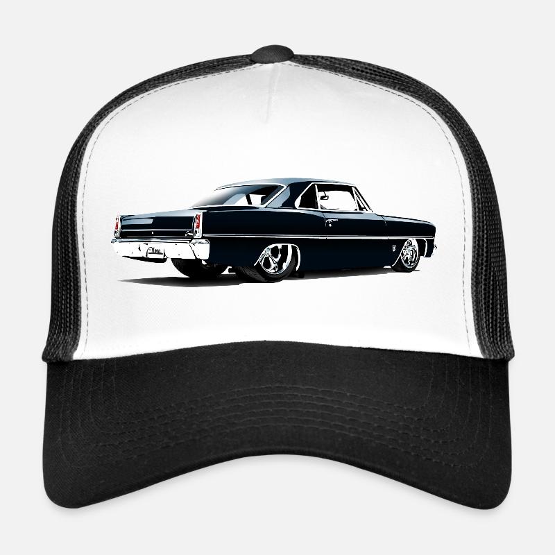 Chevy II Nova Super Sport Back Casquette trucker 