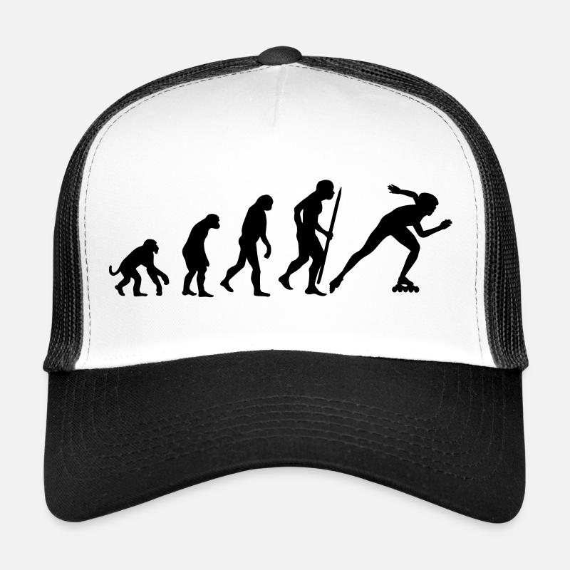 Evolution de patinage de vitesse en ligne Casquette trucker 