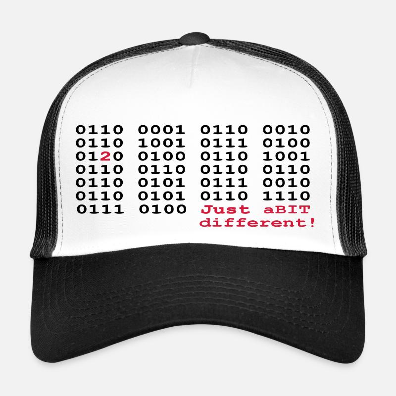 Juste un peu différente (2) Casquette trucker 