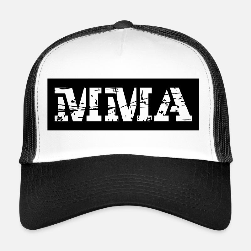 MMA - Trucker Cap - white/black