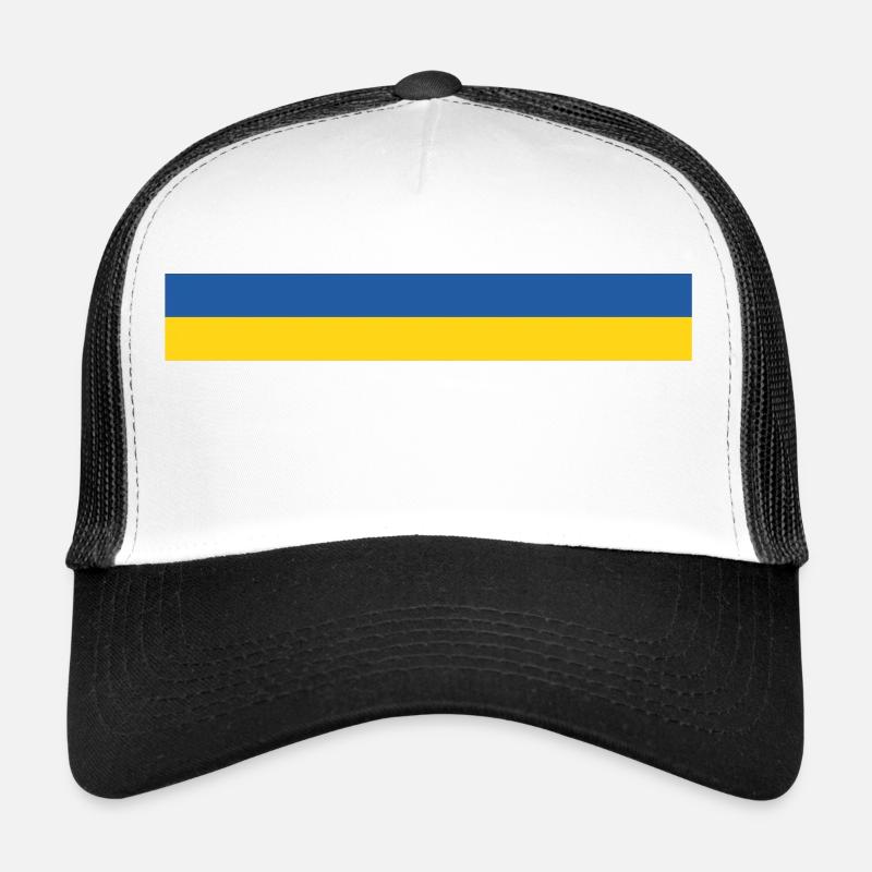 Linie oder Flagge Ukraine Trucker Cap
