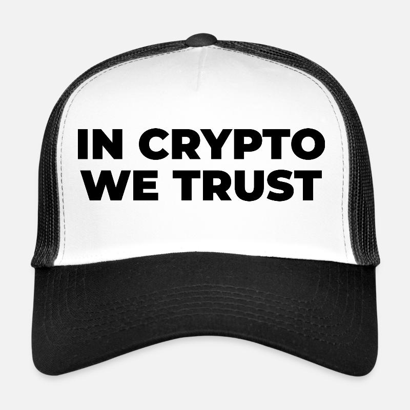 In Crypto we trust Trucker Cap