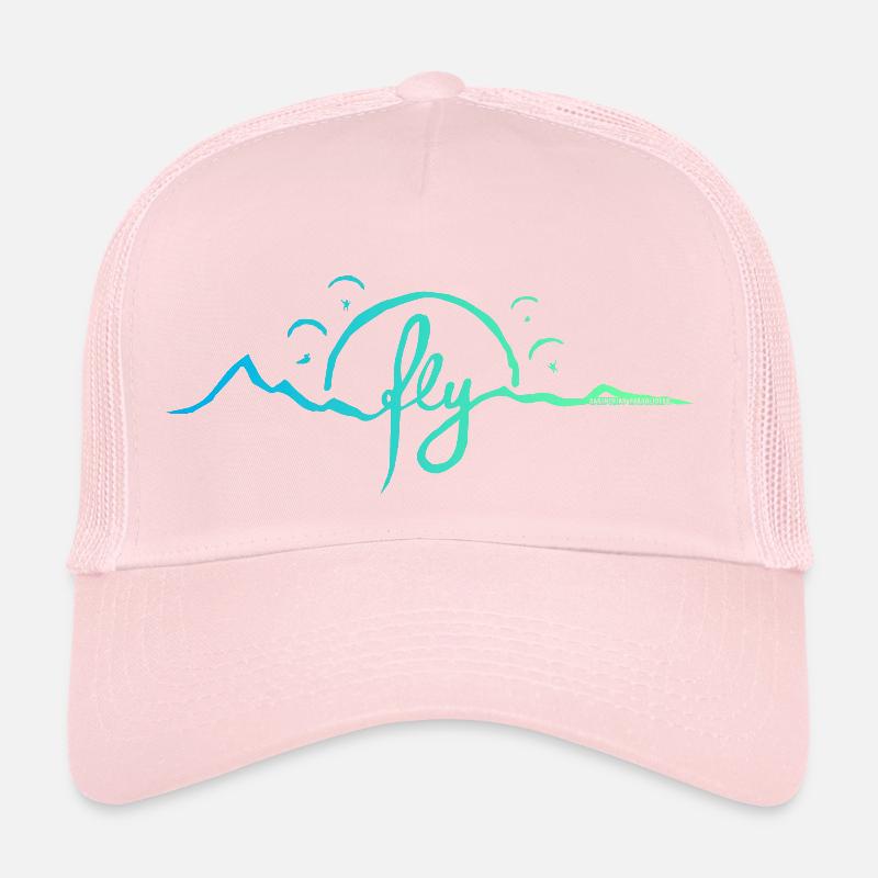 fly Alps paraglider blue Trucker Cap