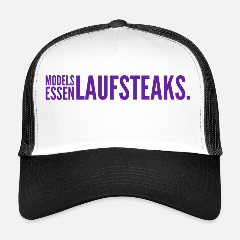 MODELS essen Lauf STEAKS +++ Funny and New Design! Trucker Cap
