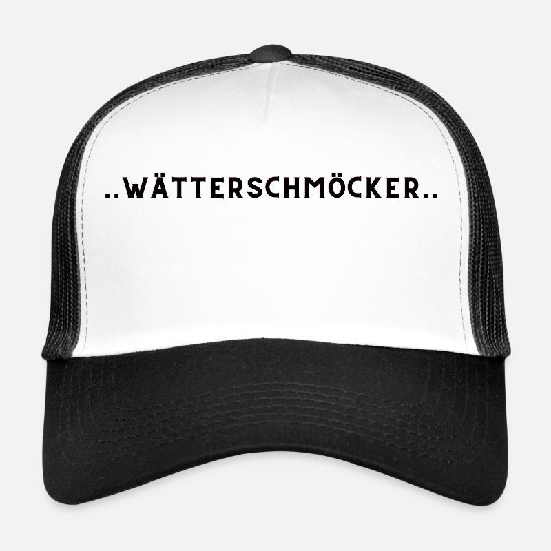 wätterschmöcker - Trucker Cap - Weiß/Schwarz