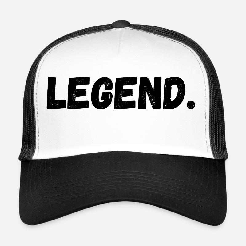 Légende. Casquette trucker 