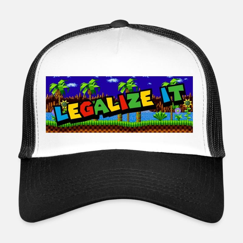 Retro 8-Bit Statement Trucker Cap