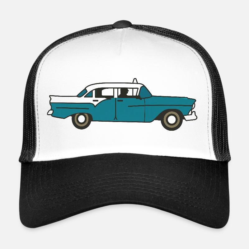 Kubanisches Oldtimer-Auto Trucker Cap