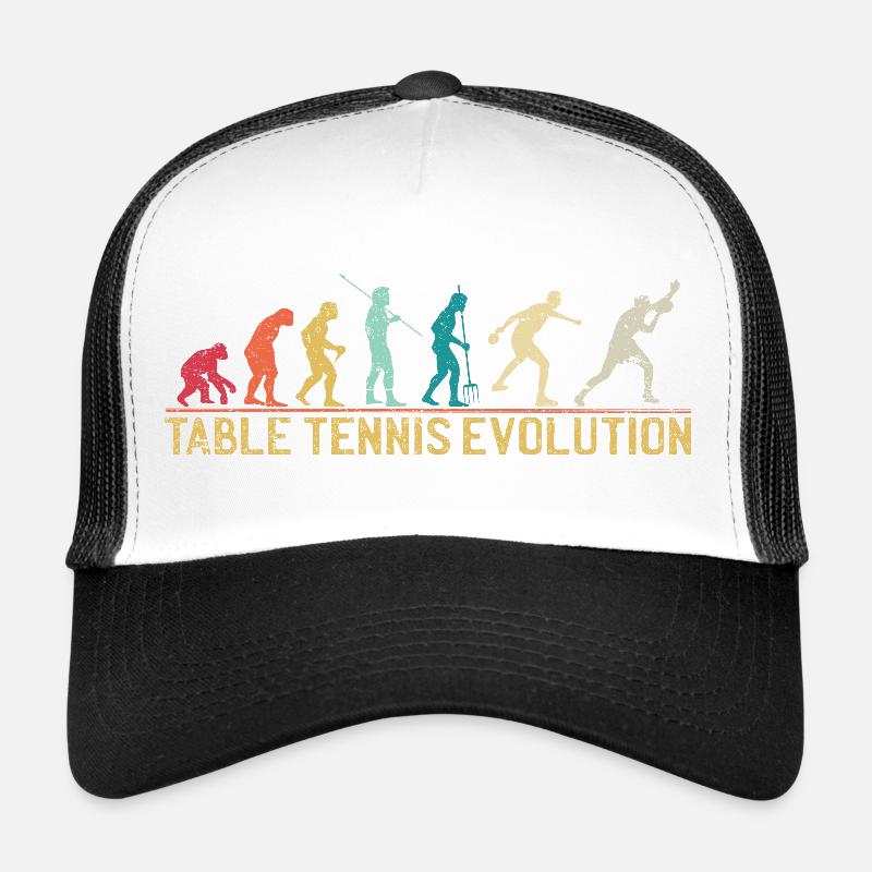 Tischtennis Evolution Progression Design Trucker Cap
