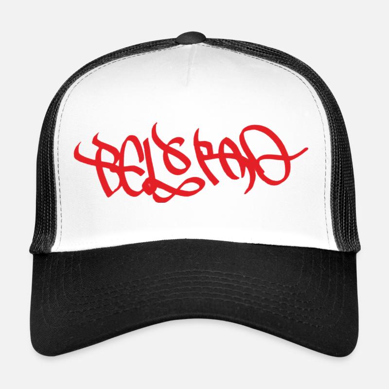 Souvenir d’art de rue à Belgrade Casquette trucker 
