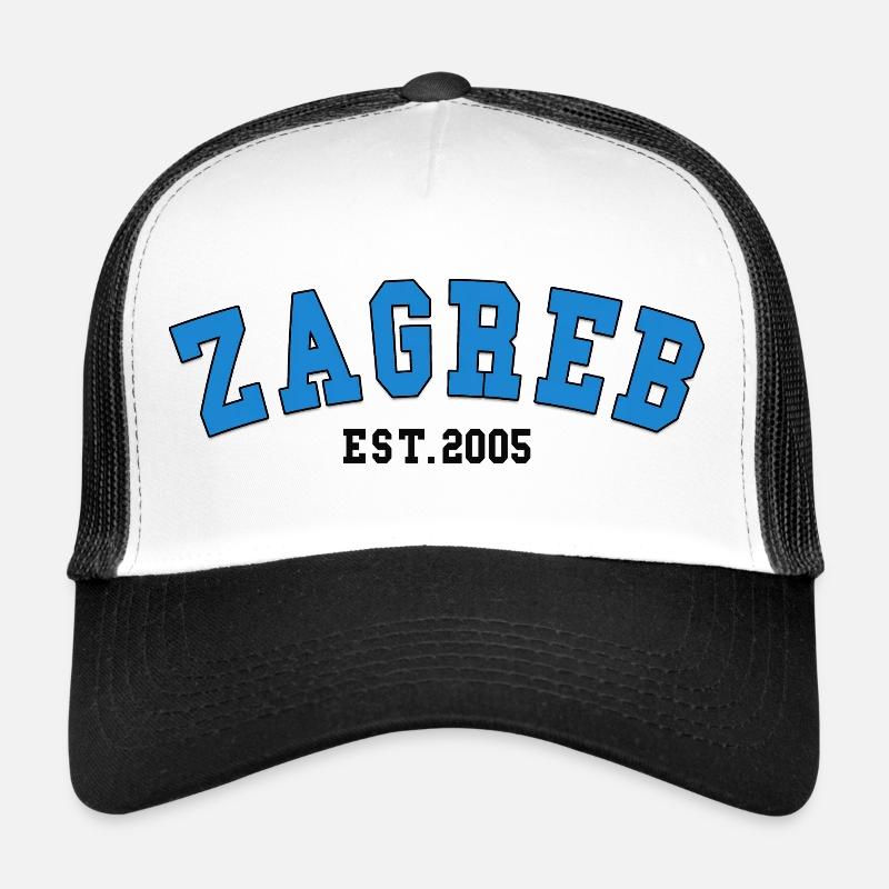 Zagreb Est.2005 Casquette trucker 