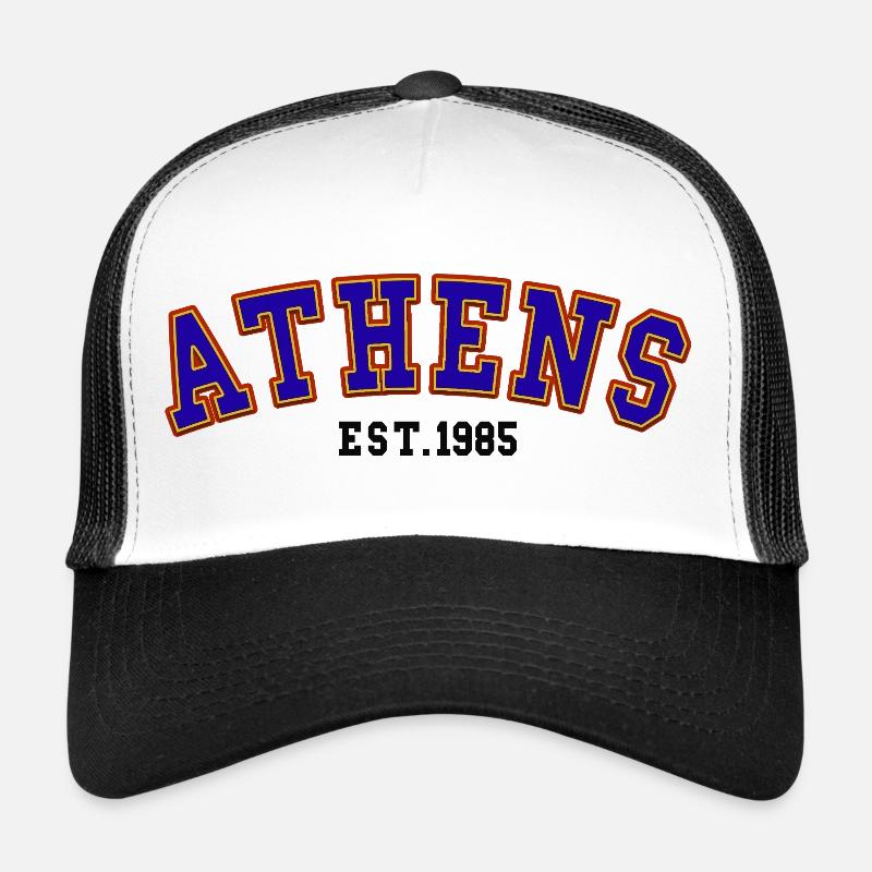 Athènes Est.1985 Casquette trucker 