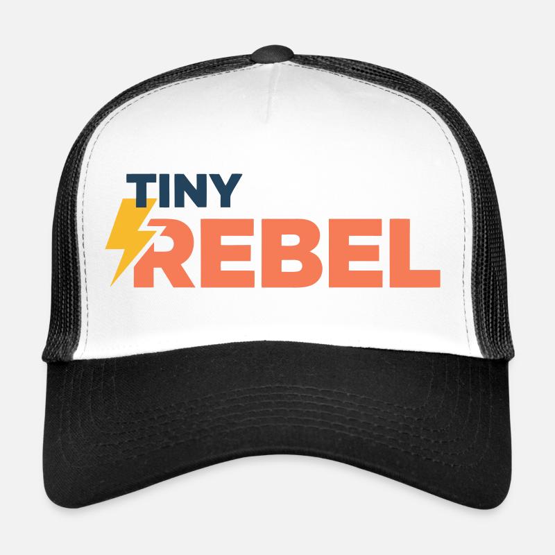 Tiny rebel - Trucker Cap - white/black