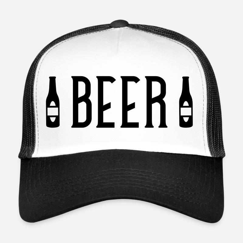 Beer Beer Bottle Trucker Cap