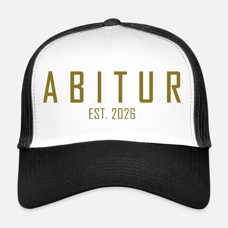 Abitur 2026 - Trucker Cap - white/black