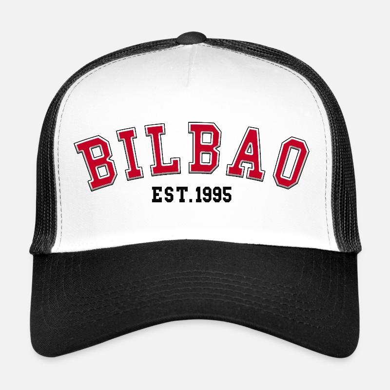 Bilbao Est. 1995 - Trucker Cap - white/black