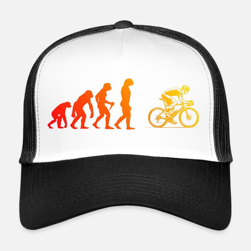 Thème puriste du vélo de route Casquette trucker 