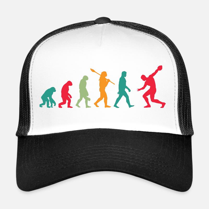 Lanceur de disque lanceur disque Disque Évolution Casquette trucker 