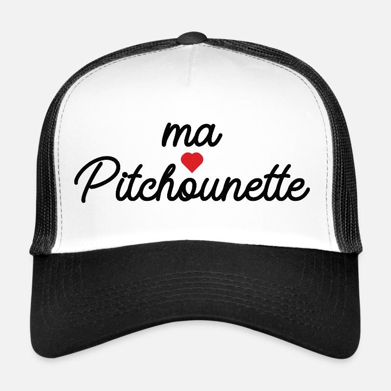 Ma Pitchounette Cœur Doux Script Casquette trucker 