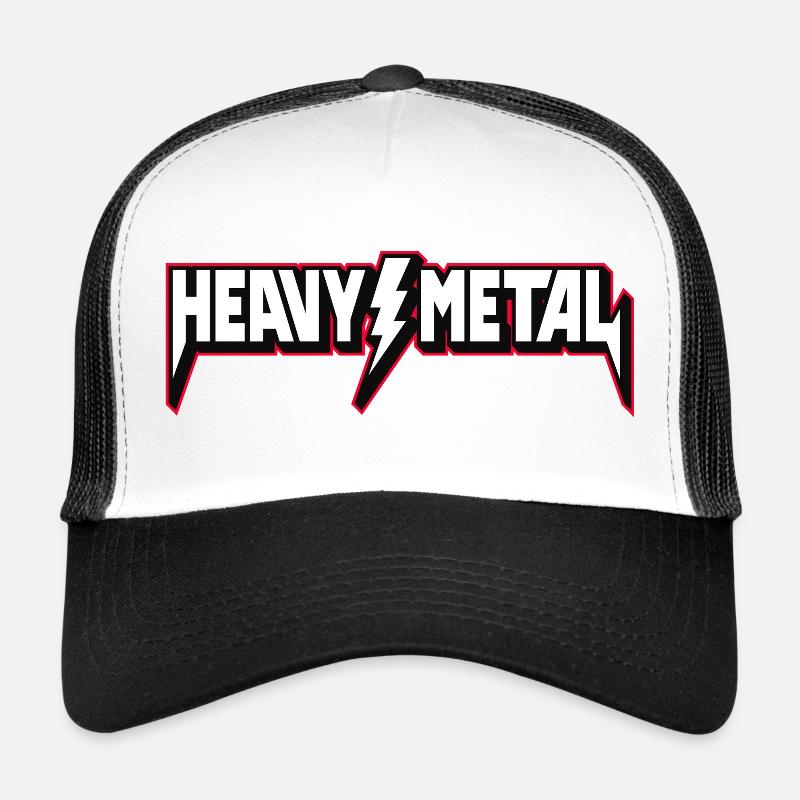 Heavy Metal 3D Logo Casquette trucker 