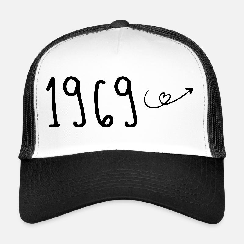 1969 Anniversary 1969 Retro 1969 Trucker Cap