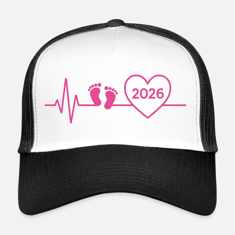 Bébé 2026 annonce de bébé future maman   Casquette trucker 