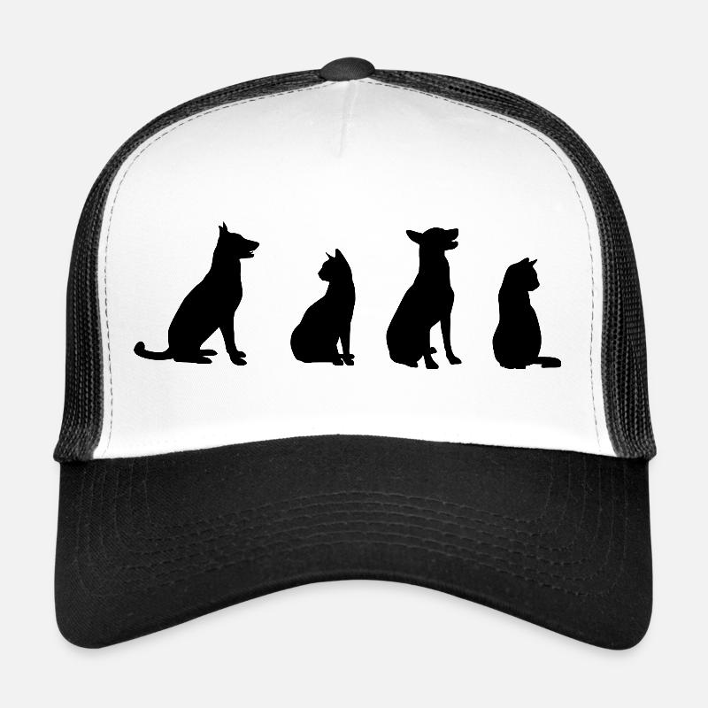 Chats et chiens Casquette trucker 