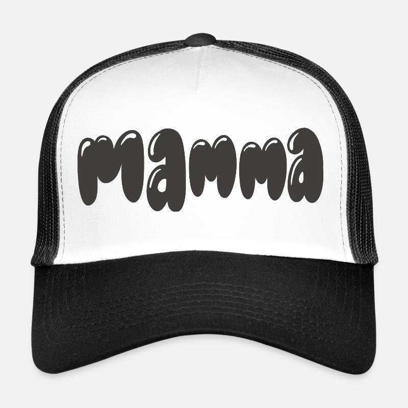 Bubbly Mom Playful Style Trucker Cap