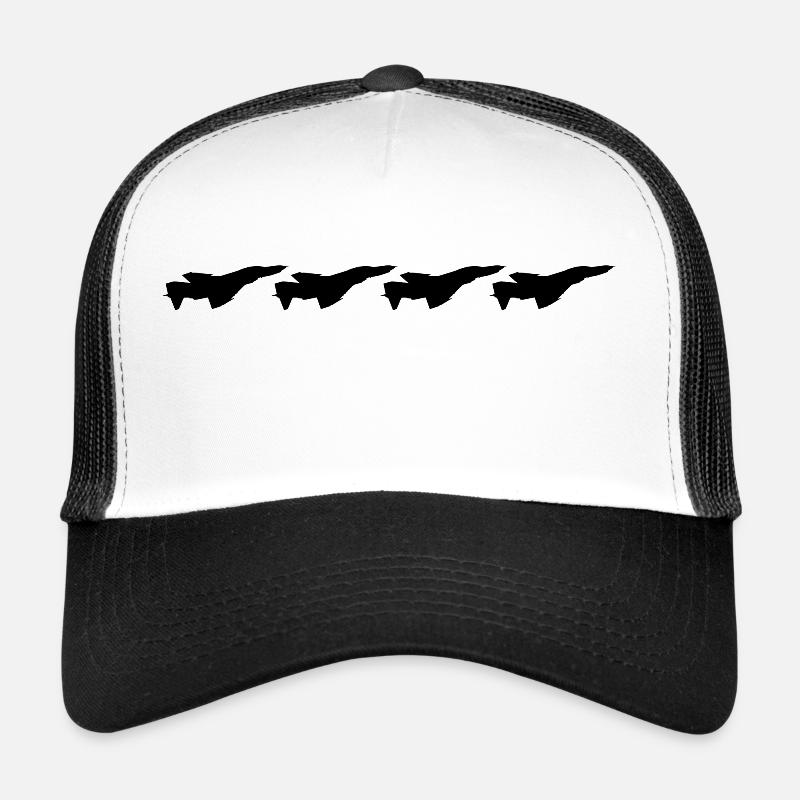 F4 Phantom II schwarz Trucker Cap