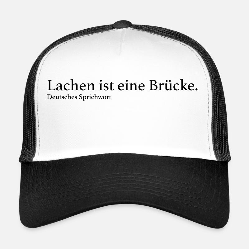 Lachen ist eine Brücke. Trucker Cap