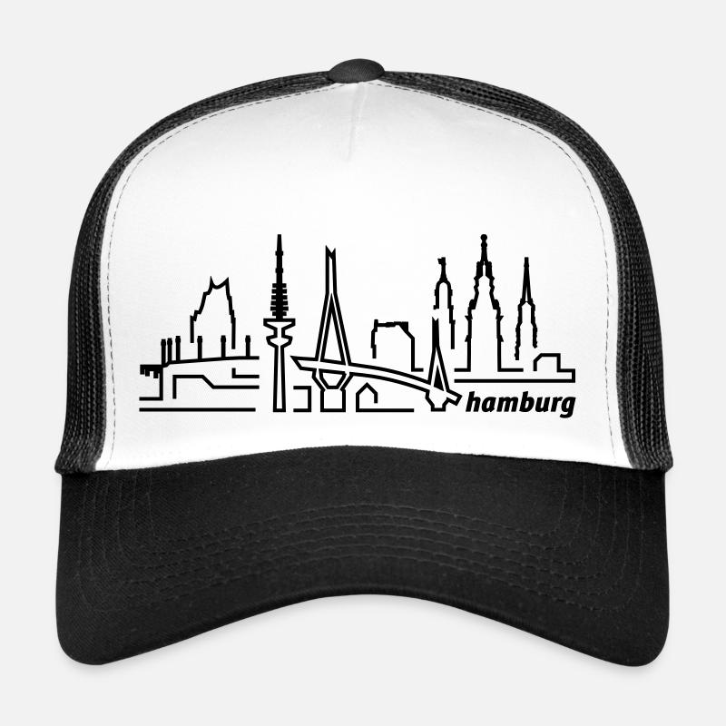 hamburg_lines Casquette trucker 