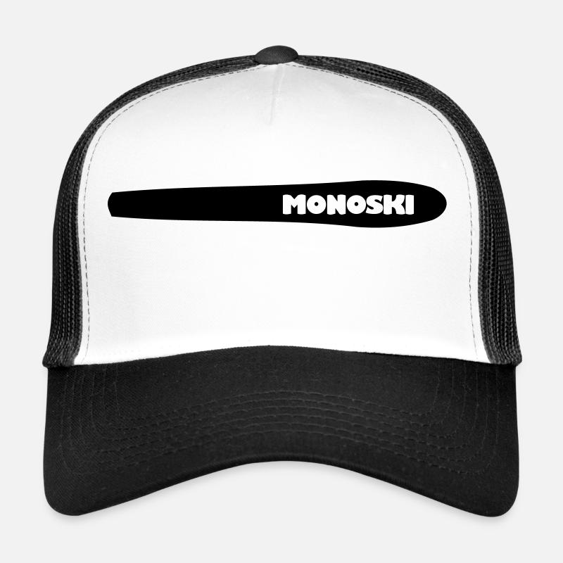 MONOSKI, PIED MONO, EAU, EAU, DE SKI,wakeboard Casquette trucker 