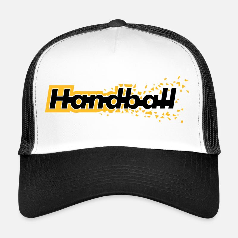 Handball - Trucker Cap - Weiß/Schwarz