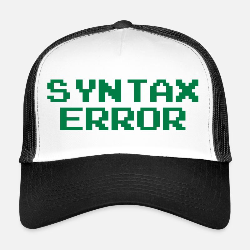 Syntax Error Casquette trucker 