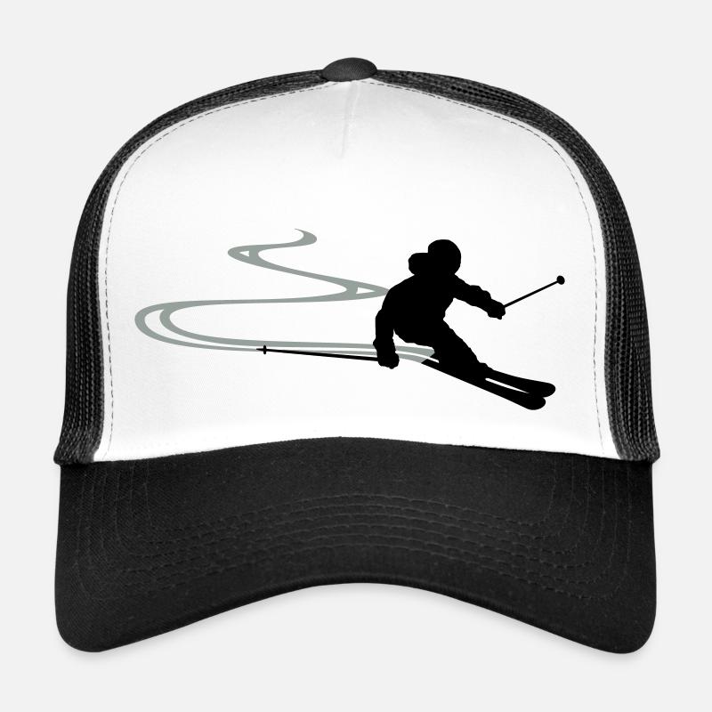 Skifahrer Spur Trucker Cap