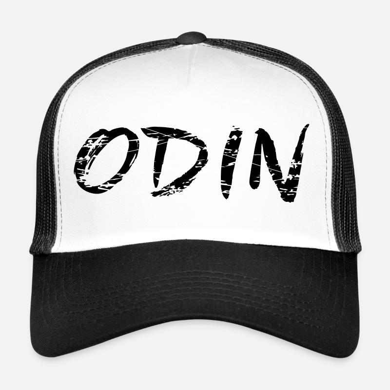 Odin - Casquette trucker  - blanc/noir
