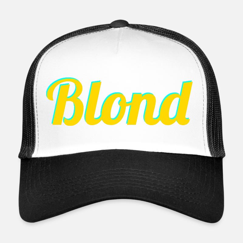 BLOND Casquette trucker 
