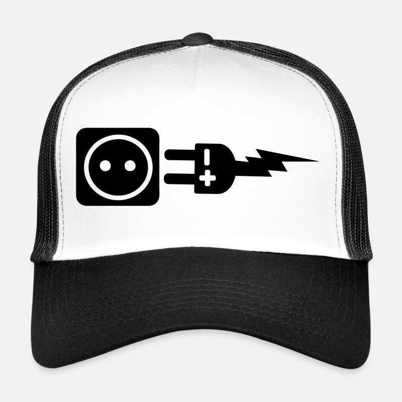Plug plus and minus Trucker Cap