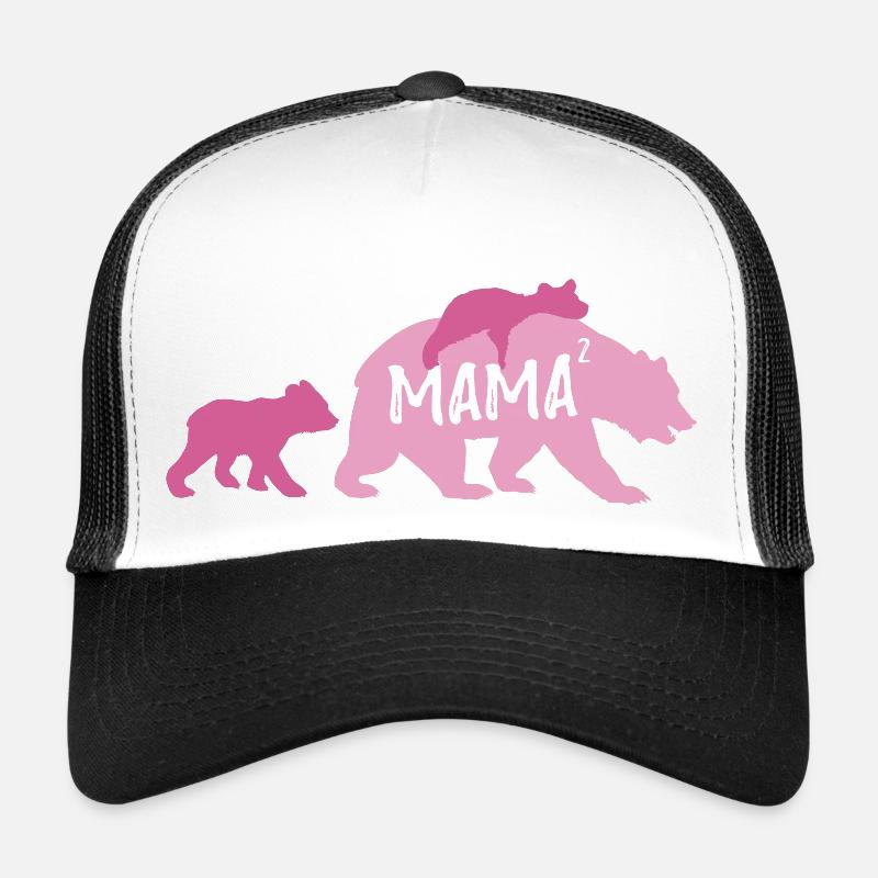 Mama Bear haut 2 petits Casquette trucker 