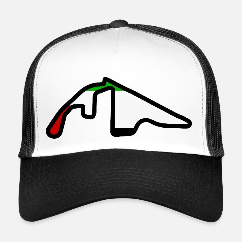 Circuit d’Abu Dhabi avec drapeau Casquette trucker 