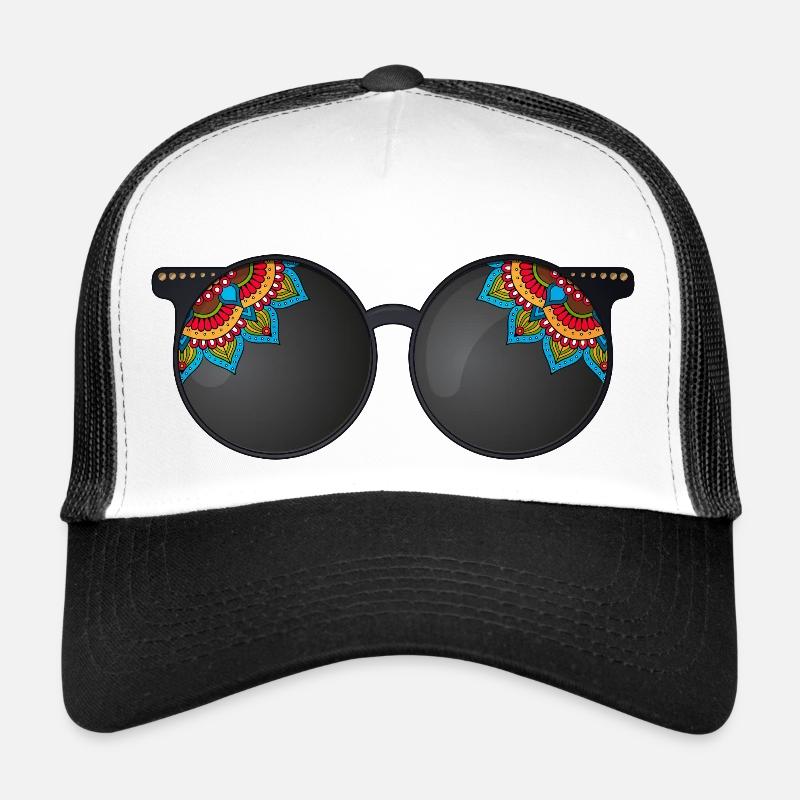 Lunette Casquette trucker 