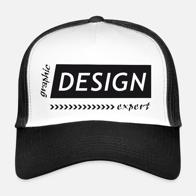 expert en design graphique Casquette trucker 