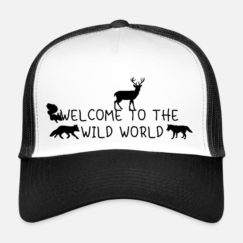 Monde sauvage Casquette trucker 