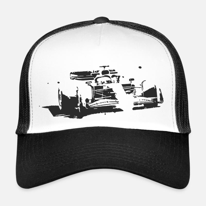 Race car Trucker Cap