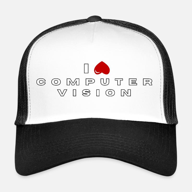 I hate Computer vision Trucker Cap