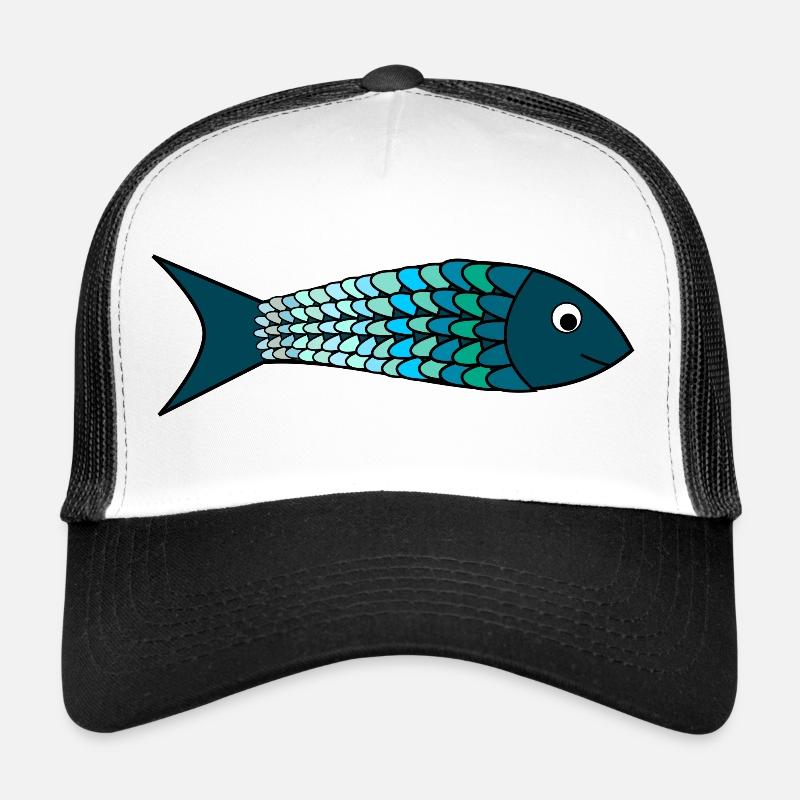 SARDINE. FISH. APRIL FOOL. EASTER. SEA Trucker Cap